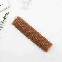 1pc Nylon Long Loofah Net Scrubber, Shower Back Scrubber, Self-Cleaning Bath Sponge Back To School