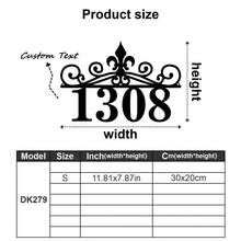 1 Custom Metal Door Number Plate - Personalized Address Sign, Suitable For Outdoor Use, Customizable With Name And Number, Reusable And Detachable. Ideal As A Housewarming Gift, Christmas Gift, Decoration, Home Decor, Wall Decoration, Room Decoration, Living Room Decoration, Bedroom Decoration, Bathroom Decoration, Kitchen Decoration, House Decoration, Personalized Gift, Or Back-To-School Item. - Multicolor - View 31