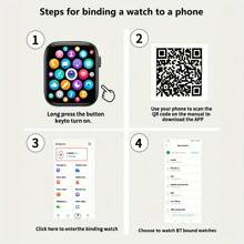 Sports Smart Watch, Women's Smart Watch, Smart Watch With High-Definition Touch Screen, With A Variety Of Sports Mode Information Reminder, Music, Weather Display, Wireless Two-Way Search Functions, Large Capacity 200MAH