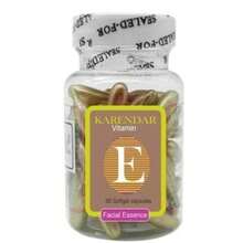 CAPSULAS DE VITAMINA E FACIALES tratamiento facial cápsulas antioxidantes hidratación y rejuvenecimiento piel cuidado intensivo recomendado uso diario dermatológico - Dorado - Ver 2