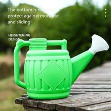 1pc 4L/7L Green Thickened Watering Can, Household Watering Can With Sprinkler Head For Gardening, Watering Plants And Vegetables