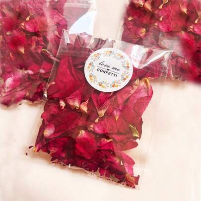 1 peça/35g Pétalas de rosas naturais de alta qualidade, flores secas, decoração - Adequado para celebrações, festas, decoração de interiores/quartos, velas perfumadas artesanais faça você mesmo, fabricação de sabão, acessórios para banho, banho de rosas