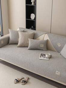 1 pieza Funda de sofá estilo bohemio - Poliéster de alta calidad, antideslizante, antisuciedad, apta para mascotas, adecuada para oficina, habitación, sala de estar, sillón hasta sofá de 3 plazas, para todas las estaciones, lavable a máquina