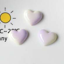 5/10 Stücke süße Farbverlauf Herz- und Stern geformte Kühlschrankmagnethalter, Hochzeit/Geburtstagsparty Dekoration, süße Mädchen Zimmer Deko, Büro Whiteboard Magnete