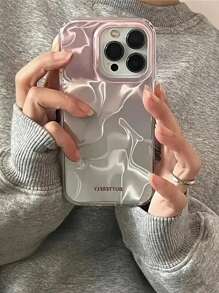 New Pink Gradient Ripple Pattern Phone Case For IPhone 16/16 Pro/16 Pro Max/15/15 Pro/15 Pro Max/14/14 Pro/14 Pro Max/13/13 Pro/13 Pro Max/12/12 Pro/12 Pro Max/11, Galaxy S21 S21FE S21Ultra S21+ S22 S22Ultra S22+ S24plus S24Ultra S24 S23FE S23Ultra S23+ S23 S25plus S25 S25Ultra