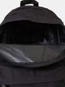 Diseño simple y popular, directa del fabricante, mochila, mochila escolar - Negro - Ver 4