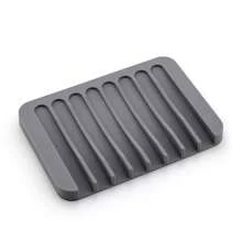 Self-Draining Soap Dish, Bathroom Waterfall Drain Rack, Soap Holder - Extends Soap Life, Keeps Soap Bar Clean, Easy To Clean, Bathroom Accessories Back To School