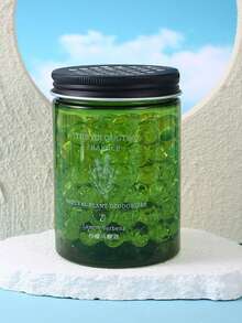 3 件 200 克固体香味除臭凝胶珠 - 固体芳香疗法空气清新剂 - 消除汽车、厕所、浴室、房车和宠物区域的异味 - 采用精油制成 - 含有小苍兰山茶花香味、橙子香味、柠檬香味