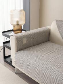 1 pieza Funda de sofá estilo bohemio - Poliéster de alta calidad, antideslizante, antisuciedad, apta para mascotas, adecuada para oficina, habitación, sala de estar, sillón hasta sofá de 3 plazas, para todas las estaciones, lavable a máquina