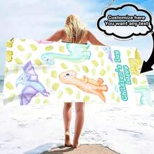 Current Platform Eligible For Free Shipping Privilege, Exclusive Discount. One Customizable Cute Animal Design - Personalize With Text Or Name, Ultra Soft And Fine Fiber, Quick-Drying And Lightweight, Perfect For Camping, Travel And Beach Days, Tropical Pattern, Travel Towel | Charming Illustration | Ultra-Fine Fiber Towel, Personalized Beach Towel Bathroom Decor Summer Beach Essentials