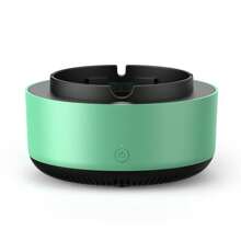 1 pieza de Purificador de Aire Inteligente, Cenicero - Elimina instantáneamente el humo de segunda mano y el olor a tabaco, portátil, compacto y eficiente energéticamente - Pilas no incluidas, accesorios ideales para fumar en el hogar y el coche