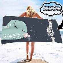 Current Platform Eligible For Free Shipping Privilege, Exclusive Discount. One Customizable Cute Animal Design - Personalize With Text Or Name, Ultra Soft And Fine Fiber, Quick-Drying And Lightweight, Perfect For Camping, Travel And Beach Days, Tropical Pattern, Travel Towel | Charming Illustration | Ultra-Fine Fiber Towel, Personalized Beach Towel Bathroom Decor Summer Beach Essentials