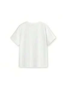 Y2k Domokun Babyface T Men's Cotton Crazy T-Shirt Crew Collar T-Shirt Short Sleeve Top Adult