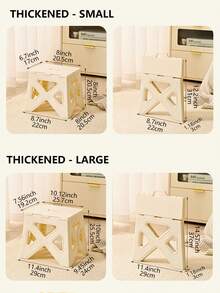 1 件超轻可折叠迷你脚凳 - 坚固且可调节，非常适合家庭、厨房、浴室、钓鱼和户外探险 - 防滑、易于存放、占地面积小 - 彩色 - 查看 12