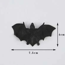 5pcs Cross-Border Simulation Wild Animal Model Toys, Bat & Mouse Model Decor, Gag Toys, Educational Toys