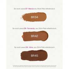 Boca Rosa Multifunctional Foundation FPS 30 Skin Stick – High Coverage, Long Lasting, Hydration And Sun Protection - BR39 - 查看 8