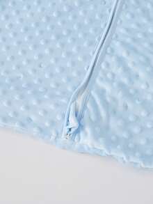 Children Minky Dot Double Layer Swaddle Sleepsack Blanket For Autumn Winter Infant Sleeveless Vest Anti-Kick Sleeping Bag Bedding Sleepwear BACK TO SCHOOL - Multicolor - View 8