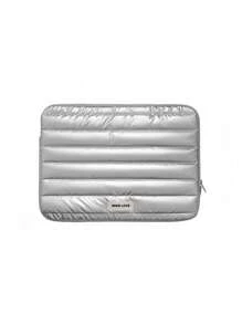 1pc Personalized Fashion Lightweight Handbag Inner Liner, Custom Embroidered Laptop/Tablet Sleeve Compatible With IPad, 13/14 Inch Notebook, Highly Attractive Portable Computer Bag, Suitable For Daily Carry And Gifting Compatible With Macbook