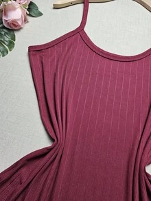 Simple Casual Regata Plus Size G1 Veste 48/50 - Thread Burgundy - View 2