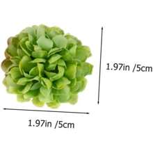 5/10/50PCS Artificial Flowers Ball Chrysanthemum Heads Plastic Hydrangea Flowers Bouquet Outdoor Garden Mother's Day Gifts Birthday Party Decoration Wedding Flower Basket Bride Holding Flowers Home Decoration Dining Room Bedroom Windowsill Vase Decoration New Year Decoration Start Of School Season,Fall Decor,Autumn