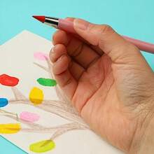 156 支装 - 12 色铅笔 +144 个铅笔尖，12 色永不磨损铅笔带橡皮擦 - 永久书写无限铅笔，永不削尖永不褪色铅笔，永久铅笔用于素描回到学校 - 12支色鉛筆+144個彩頭 - 查看 9