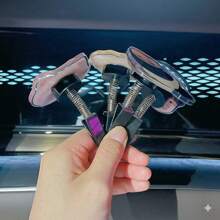 1/3/5pcs Car Air Conditioner Outlet Spring Rocker Photo Customized Car Photo Customized Car Decoration Ornaments Customized Car Interior Decoration Female Car Supplies Air Conditioner Outlet Decoration Can Be Customized Wedding Photo Family Photo Graduation Photo Etc Various Photos.