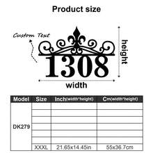 1 Custom Metal Door Number Plate - Personalized Address Sign, Suitable For Outdoor Use, Customizable With Name And Number, Reusable And Detachable. Ideal As A Housewarming Gift, Christmas Gift, Decoration, Home Decor, Wall Decoration, Room Decoration, Living Room Decoration, Bedroom Decoration, Bathroom Decoration, Kitchen Decoration, House Decoration, Personalized Gift, Or Back-To-School Item. - Multicolor - View 25