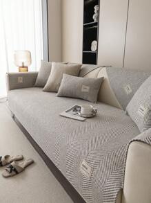 1 pieza Funda de sofá estilo bohemio - Poliéster de alta calidad, antideslizante, antisuciedad, apta para mascotas, adecuada para oficina, habitación, sala de estar, sillón hasta sofá de 3 plazas, para todas las estaciones, lavable a máquina