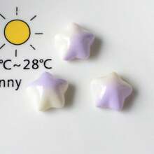 5/10 Stücke süße Farbverlauf Herz- und Stern geformte Kühlschrankmagnethalter, Hochzeit/Geburtstagsparty Dekoration, süße Mädchen Zimmer Deko, Büro Whiteboard Magnete