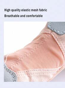 Scarpe da ballo per bambini, scarpe da ballo professionali per adolescenti, scarpe da ballo moderne per ragazze, adatte per cha cha, rumba, scarpe da ballo standard per ragazzi e ragazze, tessuto elastico di alta qualità, traspirante e confortevole, design della suola in PU a 3 pezzi per maggiore flessibilità