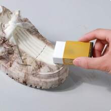 1pc Magical Shoe Cleaning Eraser - Removes Stains And Dirt From Sneakers, Synthetic Leather And Clothes, Multipurpose For Living Room, Bedroom, Bathroom, Kitchen, Toilet