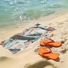 Current Platform Eligible For Free Shipping Privilege, Exclusive Discount. One Customizable Cute Animal Design - Personalize With Text Or Name, Ultra Soft And Fine Fiber, Quick-Drying And Lightweight, Perfect For Camping, Travel And Beach Days, Tropical Pattern, Travel Towel | Charming Illustration | Ultra-Fine Fiber Towel, Personalized Beach Towel Bathroom Decor Summer Beach Essentials