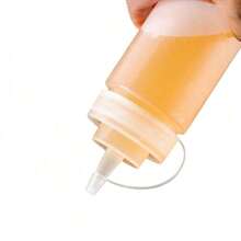 1pc Squeeze Bottle, Tomato Salad Sauce Pointed Mouth Squeeze Pot, Ingredient Bottle, Jam Packaging Bottle