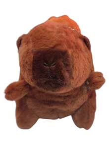 Llavero de capibara - Naranja - Ver 3