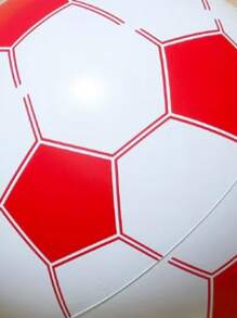 1 pièce/5 pièces/10 pièces Ballon de soccer/plage gonflable, ballon de soccer léger pour l'extérieur, ballon de décoration pour fête de plage