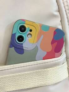 1pc New Cute Racoon Backpack, Versatile And Casual Travel Bag, Large Capacity Waterproof Nylon Cartoon Daypack, No Pendant - A - View 5