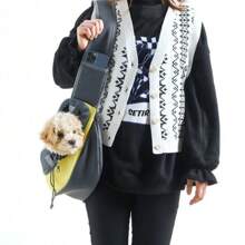 Portable Pet Front Bag Dog Backpack Mesh Breathable Pet Shoulder Bag Outgdoor Travel Pet Puppy Carrier Sling Handbag