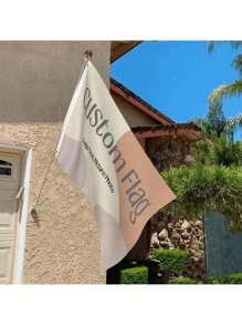 1 Pc Customizable Flag, Add Photo Artwork As You Like Perfect For Men's And Women's Bedrooms, Outdoor Garden Decorations Personalized Room Flags And Wall Hangings, Multi-Functional, Ornamental, Anti-Mold, Provincial Elegance Living, Multi-Functional, Stylish, Office, For Valentine's Day, For Mother's Day, For Weddings, For Housewarming, Multi-Functional, , Stylish, Office, For Valentine's Day, For Mother's Day, For Weddings, For Housewarming,Xmas Decoration, Autumn Home Refresh