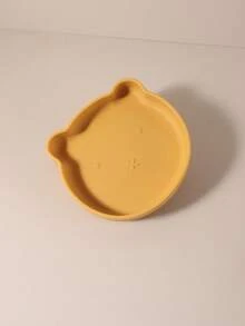 1pc Personalized Name Silicone Suction Bear Plate, Baby Infant Toddler Tableware, Kid Nursery Home Feeding Dish - Multicolor - View 10