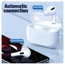 1pc Wireless Bluetooth Earbuds With Microphone, Touch Control, Noise-Proof, Extra Long Battery Life, Compatible With IPhone/ And Other Smartphones - White - View 4