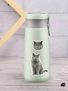 LICVIC 16/32/80/160 Pcs Custom 3 Photos Stickers, 1 A4 Paper:16Pcs, Personalized Any Photo Stickers, Customizable Design Your Own Vinyl Decals Stickers Labels, Customized Pet Labels Stickers Back To School - Style a - View 5