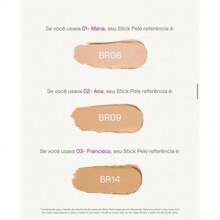 Boca Rosa Multifunctional Foundation FPS 30 Skin Stick – High Coverage, Long Lasting, Hydration And Sun Protection - BR39 - 查看 6