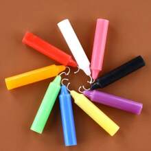 10 piezas de velas cortas sin perfume y de colores decoradas con macarons, velas de iluminación para el hogar, adecuadas para la decoración del ambiente de restaurantes, cenas a la luz de las velas diarias, bodas románticas y accesorios esenciales para fiestas