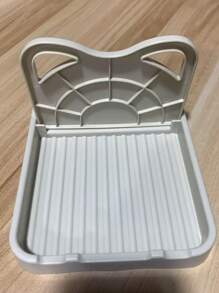 1 Piece Foldable Pot Lid Holder, Spatula Rest, Utensil Organizer, Storage Rack For Pot Lid, Spatula And Soup Spoon, Kitchen Accessories