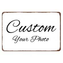 8 Inch X 12 Inch Customized Metal UV Printing Sign - Home, Bar, Cafe And Garage Wall Decor, Father's Day Gift, Personalized Gift - Multicolor - View 10