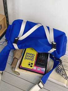 Bolso de hombro de estilo moderno 2025, marca, estilo japonés de Harajuku, bolso cruzado versátil de gran capacidad unisex, bolso de mensajero estudiantil