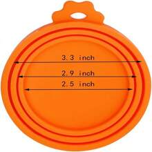 1 pezzo - Coperchio in silicone sigillante per barattoli di cibo per animali domestici, di colore casuale, con chiusura a pressione anti-muffa e impermeabile, utensile universale per la conservazione degli alimenti per frigoriferi/credenze