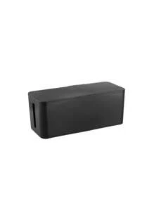 1-Piece Cable Organizer | Power Strip Organizer | Cord Organizer | Hide Power Strips And Cords On TVs, Computers, And Desks | Pet Protection. Power Strip Surge Protector Wire Management Cover For Desktops, Homes, Offices, And Kitchens.