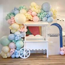 Pink Balloons 18 Inch 5 Pcs Pastel Pink Balloons Matte Pink Latex Party Balloon With 1Pc Ribbon For BabyShower Birthday Wedding Engagement Party Decorations
