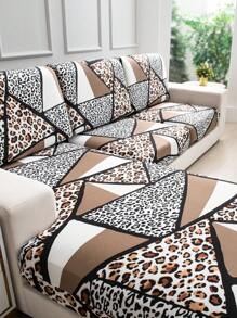 1 pezzo Cuscino decorativo in tessuto di seta di latte antiscivolo ed elastico per divano, con motivi floreali, a foglie o geometrici, multicolore, adatto per animali domestici, adatto per tutte le stagioni: primavera, estate, autunno e inverno
